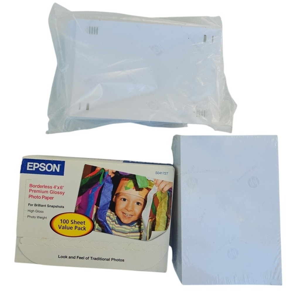 Blank Photo‎ Paper for Photo Printer - High Gloss Finish - 4x6 Inch Sheets